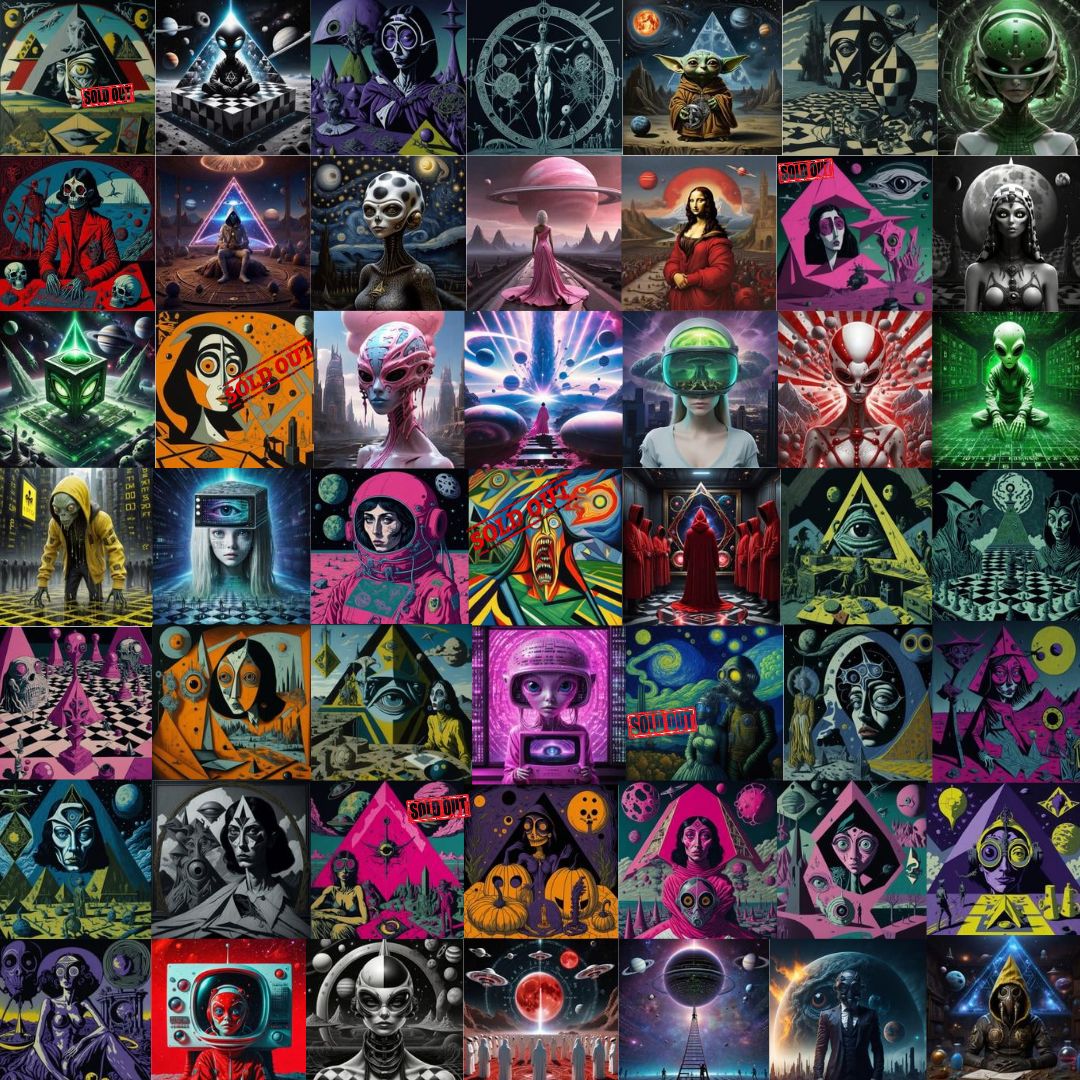 Alien_Designer's tweet photo. Unveil 'Otherworld Illumination' #NFT collection. Explore surreal landscapes, encounter enigmatic beings, and discover hidden realms. Embrace the allure of the unknown.π½π
#MarsCitizen #Alien_Designer
#TezosArts #objkt
6 Edition
Price: 3.33 $XTZ
&
3 Edition
Price: 6.66 $XTZ
ππ https://t.co/5Cf3Hc9iUU