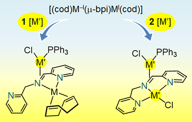 Tejel, Ciriano et al report heterodimetallic and mixed-valence d8,d10 complexes with a rare p-coordination of the imine C=N bond to the low-valent metal. Check it out: pubs.acs.org/doi/10.1021/ac… Congrats Luis! @Tejel_Armoin, @ISQCH, @CSIC, @unizar, @geqo