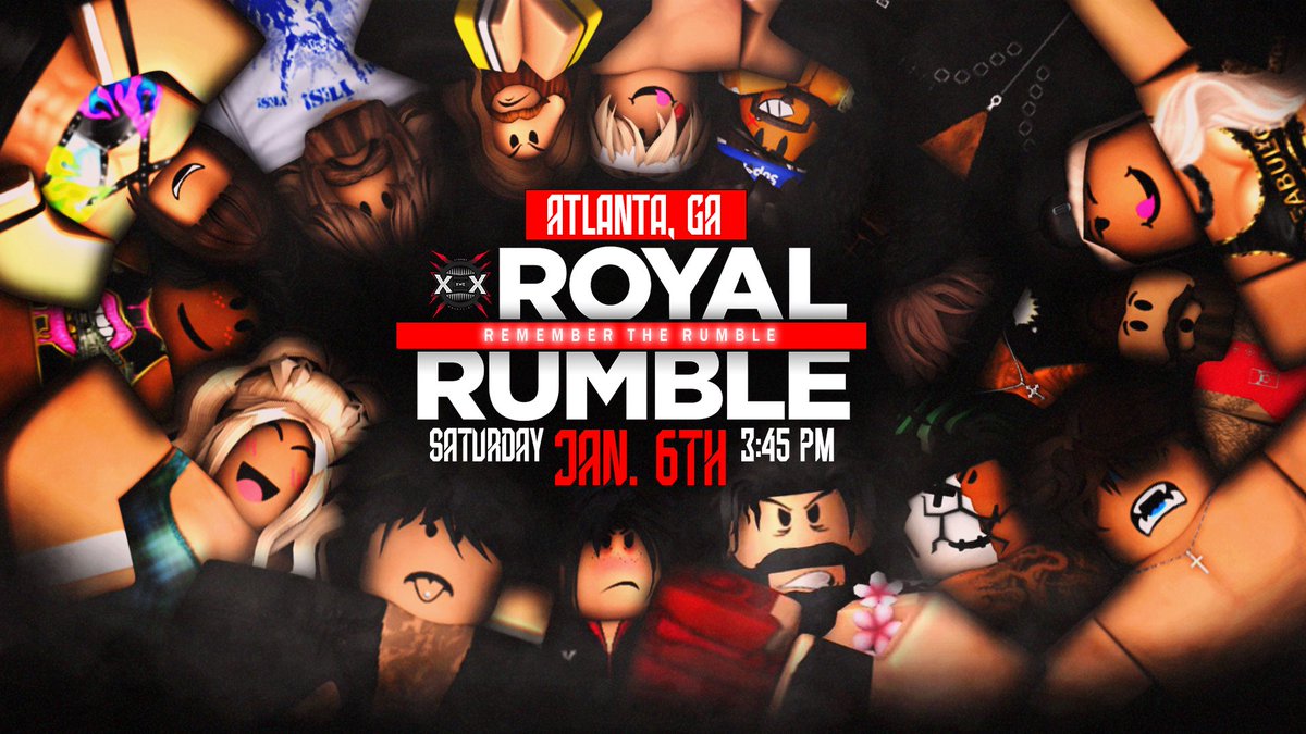 XWENetwork's tweet photo. 🔴 1/6/24 - ROYAL RUMBLE 🔴

On January 6th, We’re getting ready to return off our hiatus with an bang! Are you ready for…

The chance to success, to trail blaze, to fight, and make history! on the Grandest stage of them all..

AND THIS YEAR IT’S A FULL PLAYER SERVER✨ https://t.co/gYtL4qBKAr