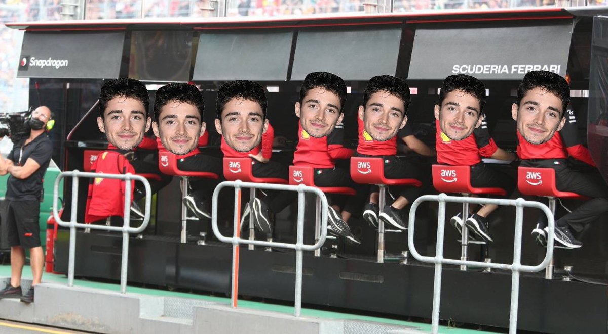 Charles Leclerc, a ferrari strategist and driver:

"Tell me the gap between Checo and Russell! If there is less than 5 seconds I will give him the slipstream and let him past"

#CharlesLeclerc #skf1 🏎