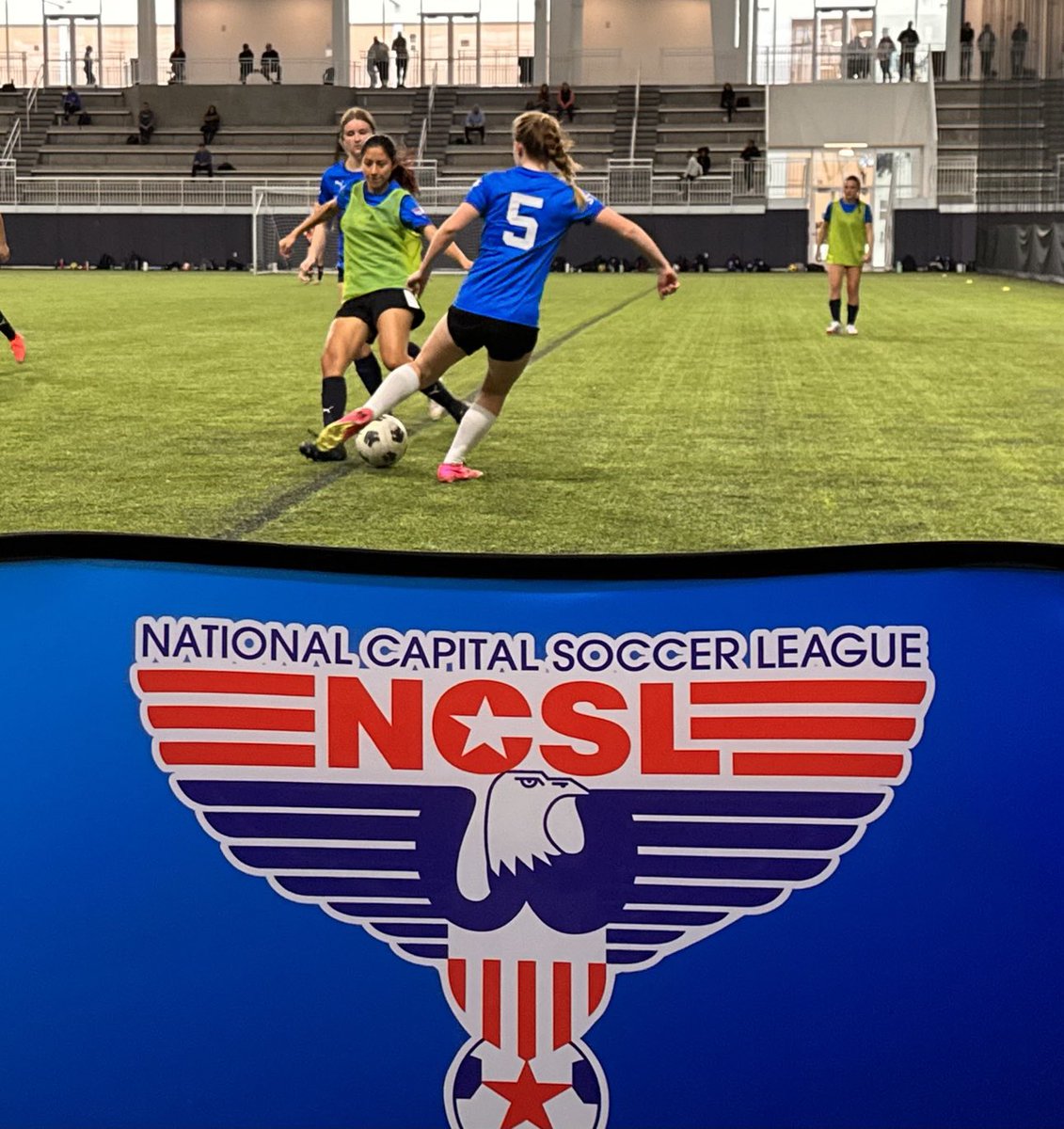 Some fantastic talent here at the NCSL Winter College Combine, presented by ⁦<a href="/TheStJames/">The St. James</a>⁩ #makeyourfuture