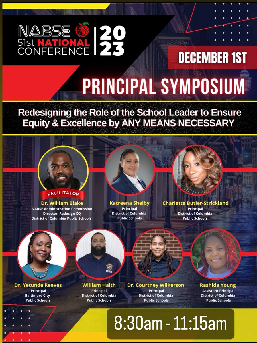 TheKoolestDoc's tweet photo. Its #NABSE51 Week | Check out all the sessions from #TeamDCPS | This week will be filled with Connections, Learning &amp; Collaboration | Excited to see everyone in New Orleans! @NABSE_org @dcpublicschools @DCPSChancellor @XQAmerica https://t.co/CE9tZQi8We