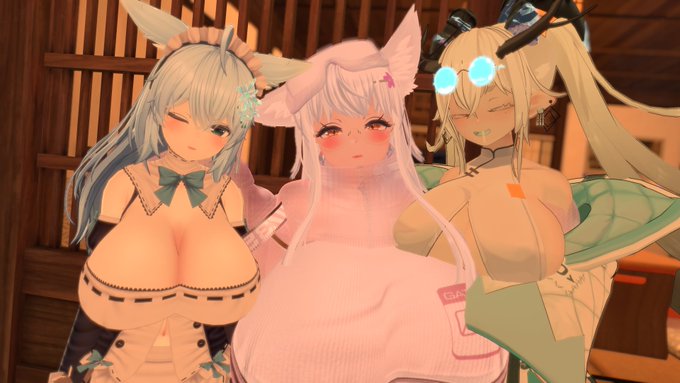 今日はまったりでした @aka_0530_vrc 