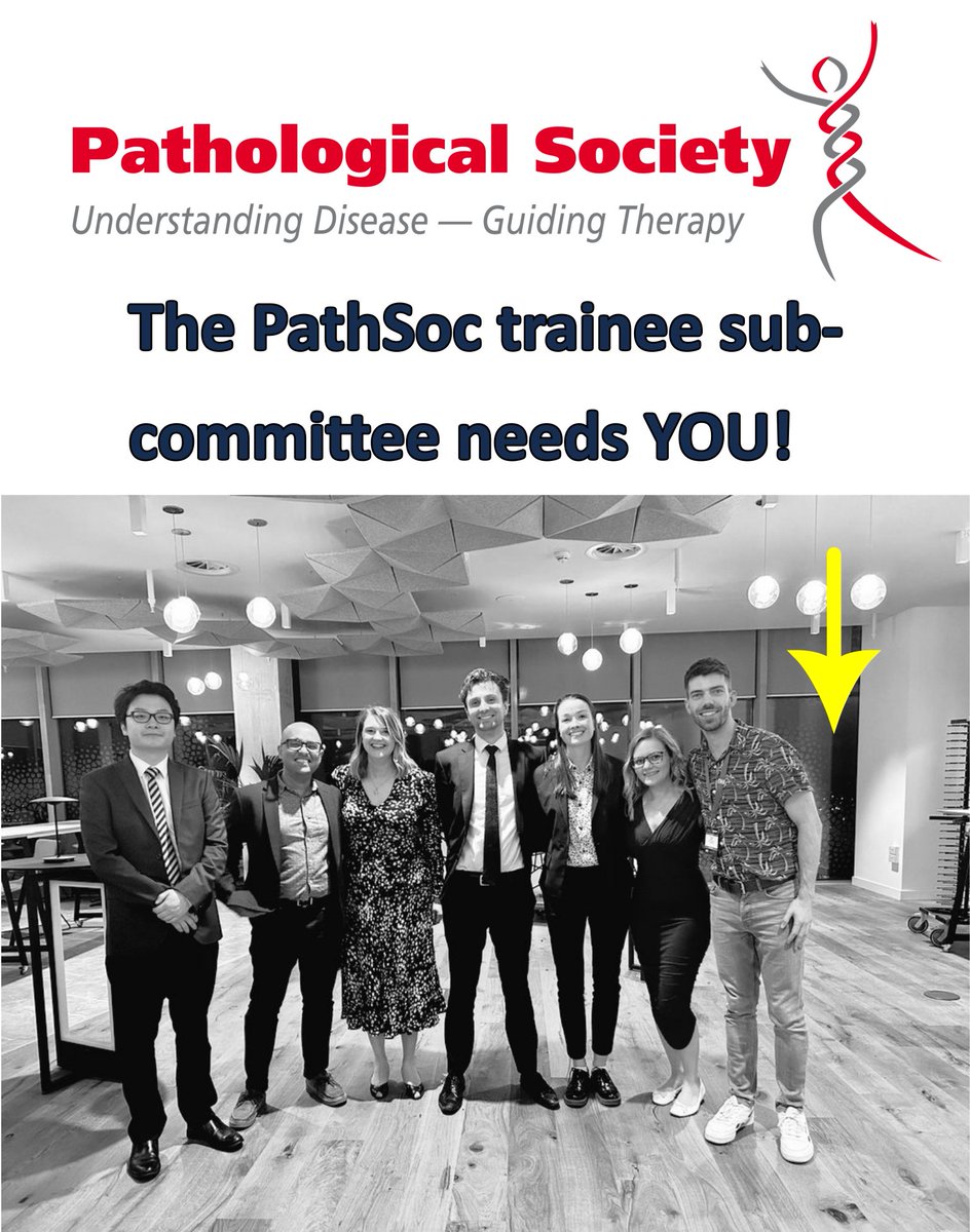 The PathSoc Trainee Sub-comittee is seeking an enthusiastic and dedicated pathology trainee to join our sub-committee 👩‍🔬👨‍🔬. Applications are open until 18th December. If you want to be part of a dynamic team check out the call to nomination document here: shorturl.at/alNW8