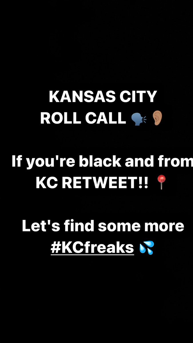 nfnc816's tweet photo. Like , comment , retweet !! Where the kc folks at ?! https://t.co/8ggbbfOiwy