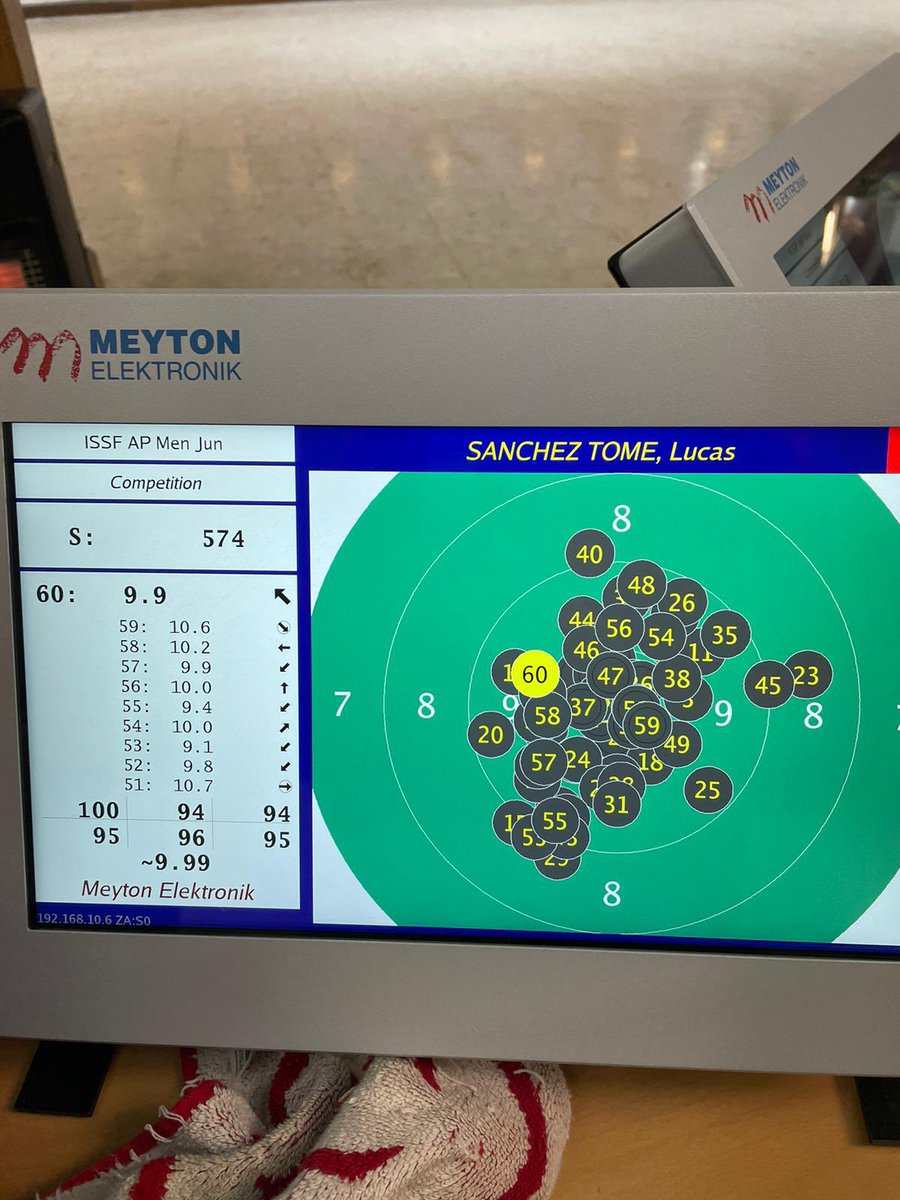 Open del Mazapán en Olías del Rey
Juan Vicente Lumbreras ORO carabina senior
Lucas Sánchez ORO en pistola Junior
Rafa Sánchez ORO en pistola senior
Javi López Bermejo BRONCE en carabina senior!!