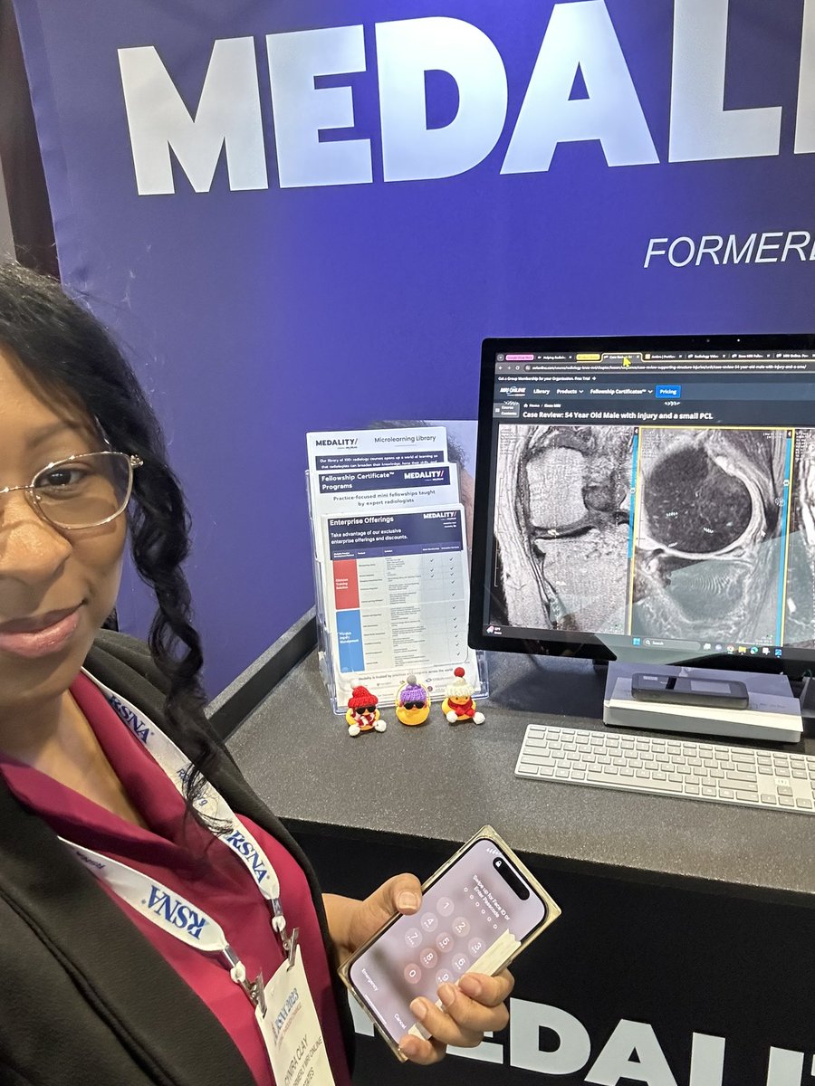 HangingWithCyn's tweet photo. Great start to #RSNA23! The Chicago #MedalityDucks are waiting for you.
Also, come pick up your VIP bracelet for our Flight Club after party!
#rsna2023 #rsna #medality #roadtorsna https://t.co/PoXmwrMAyI