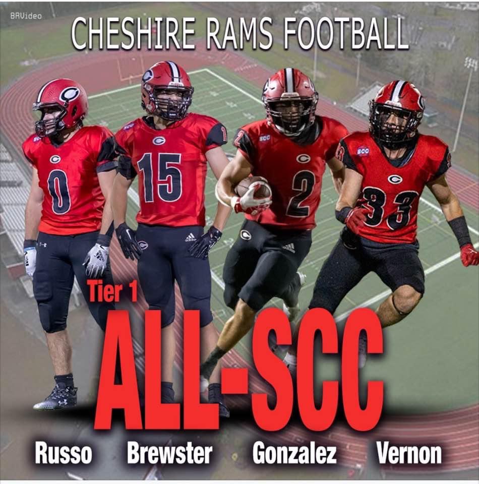 CHSRamFootball's tweet image. Congrats to these four men on earning an incredible honor! We are excited to have another opportunity with you! Tuesday 6:30 at Masuk we will SEE YOU THERE! #NotDone #1Town1Team @CHSRamPride