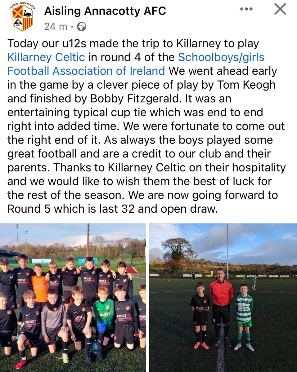 Aisling Annacotty AFC (@aislingannafc) on Twitter photo 