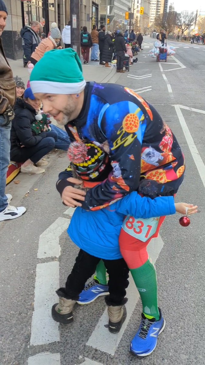 Would been under 29 minutes, had I not stopped to hug this little shrimp