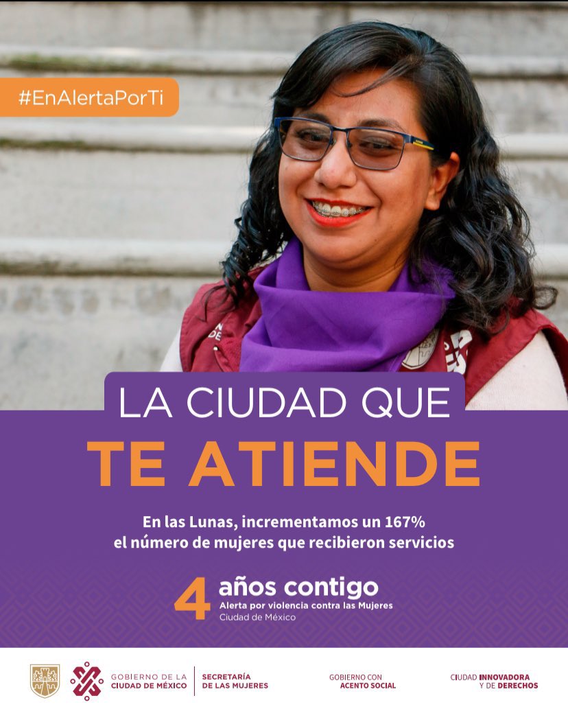 OfeliaAngulo_'s tweet image. El @GobCDMX ha implementado diversas acciones y políticas mediante diferentes dependencias con el fin de garantizar el derecho a vivir una vida libre de violencia de niñas y mujeres.

En a las #LUNAS brindan acompañamiento y asesoría legal.

#EnAlertaPorTi
#16DíasDeActivismo