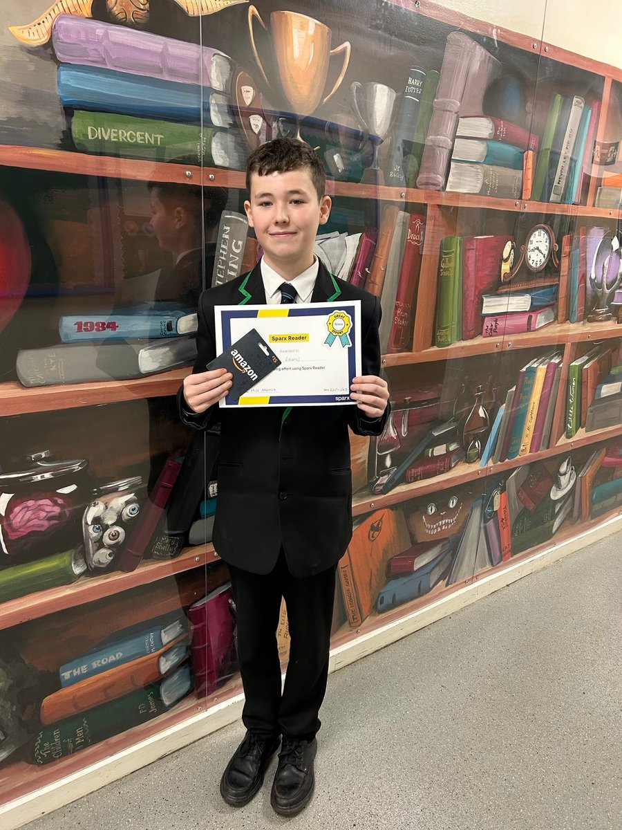 There are wonderful things happening across the school to do with literacy. We have Poetry competition winners, Sparx Reader certificates being awarded and some really exciting progress in lessons being made.