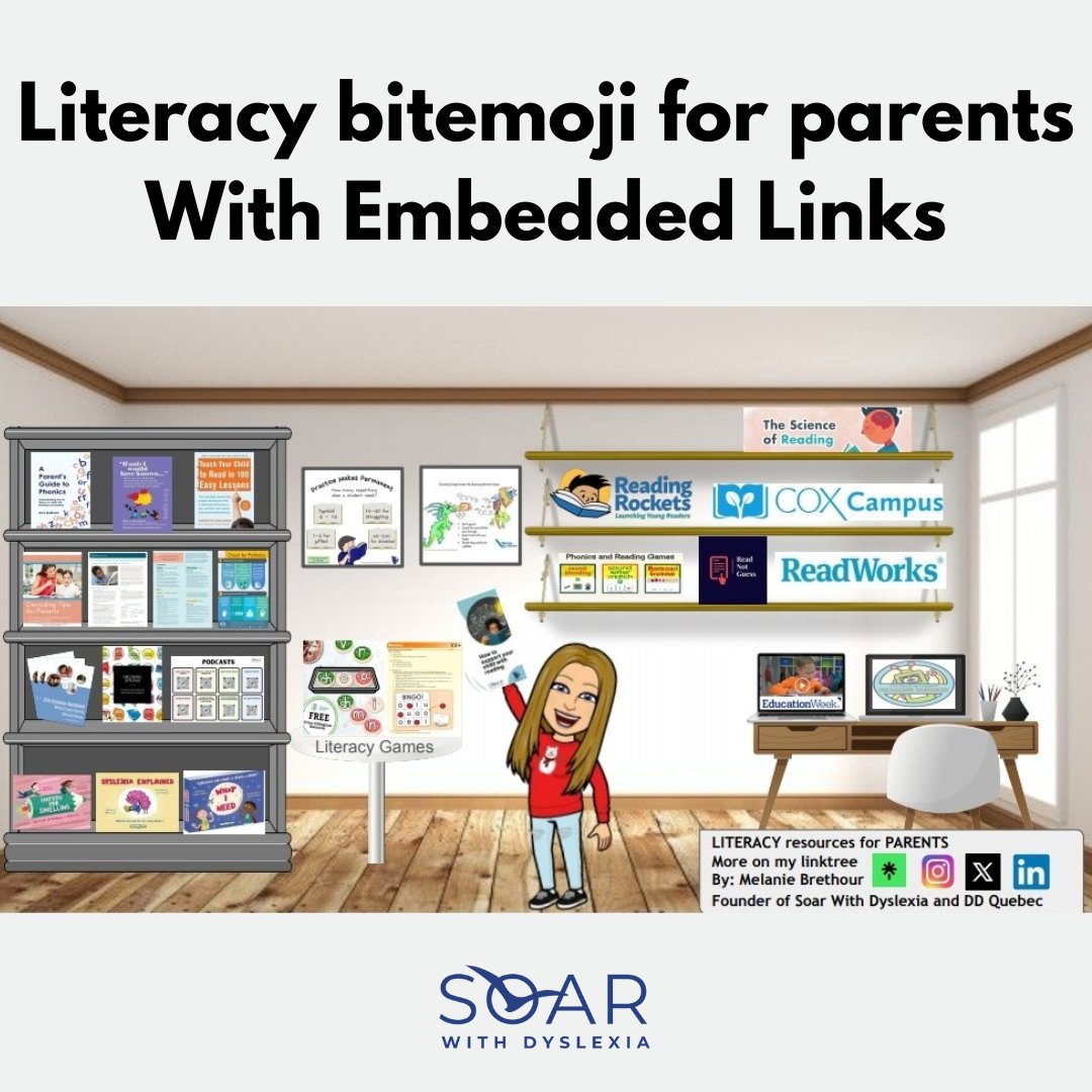 melbrethour's tweet photo. As a parent to a child who has dyslexia...I didn't know how to help him effectively early on. As a teacher, I wasn't taught how to teach reading, &amp; I can't imagine how parents navigate this literacy journey. This is the 3rd interactive document I created &amp; this one is for parents https://t.co/xUuUBV9XIH