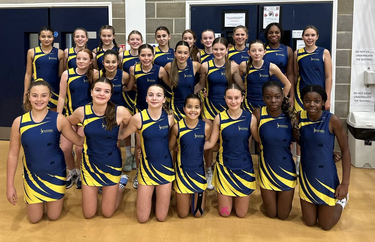 HertsAcademies's tweet photo. Well done to both Herts U13 squads who came 🥇 and 🥈 today in the tournament today we are really proud of you 💙@NetballinHerts https://t.co/ULNyx2JhZE