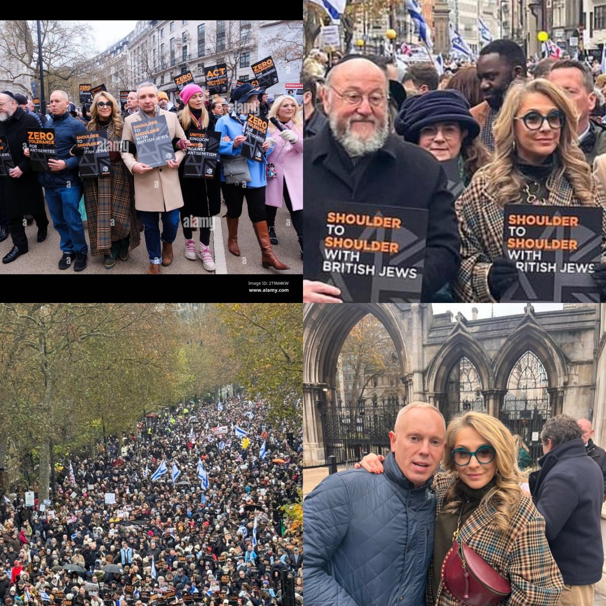 Proud of you London, saying No to Jew Hate  over 100,000 allies &amp; friends really showed up. When we stand proud from all communities to say no to a greater evil, we cannot be divided - <a href="/rinder/">rooprinder</a> <a href="/chiefrabbi/">Chief Rabbi Sir Ephraim Mirvis</a> @eddiemarsan <a href="/RachelRileyRR/">Rachel Riley MBE 💙</a> - proud to walk &amp; speak alongside you.