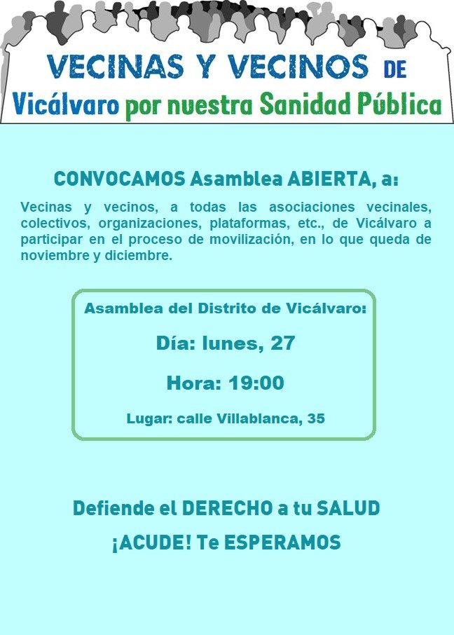 AVECA Asociación de Vecinos El Cañaveral Avanza tweet media