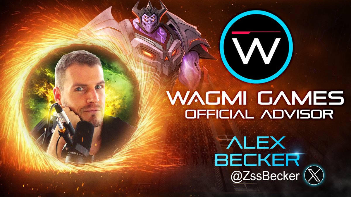 *cracks knuckles*

Alex Becker (<a href="/ZssBecker/">Alex Becker 🍊🏆🥇</a>) has joined WAGMI Games as an official advisor. 

Pound it back with a like and LFG! 👊

Read more: medium.com/@wagmi/alex-be…