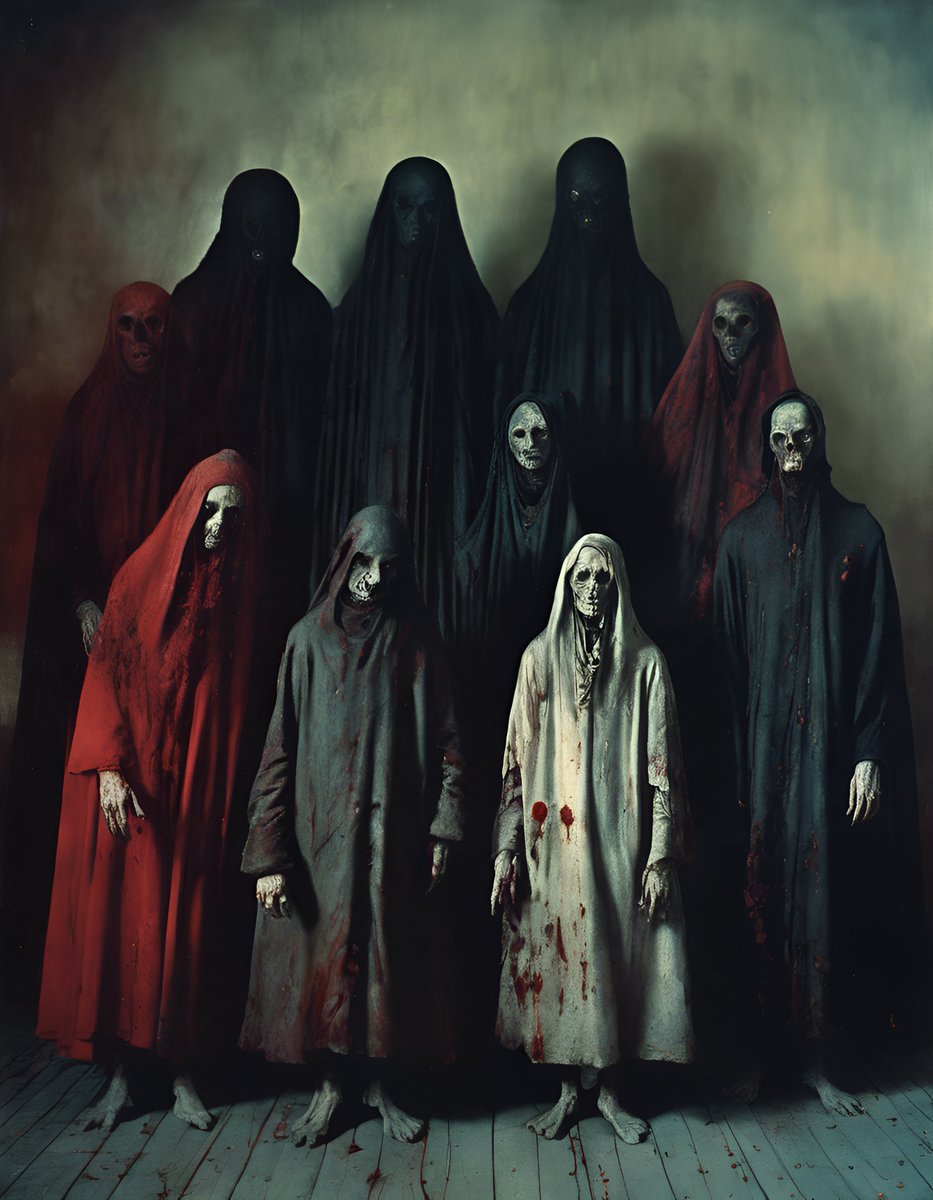 WeeWondersVideo's tweet photo. New art called "Class of '13"
#Smooshy #newart #deathmetalart #darkartmovement #morbidart #darkart #horrorart #creepyart #occultart #unusualart #satanicart #macabreart #macabre #gothic #gothicart #tenebrism #weirdart #wiredforsound #schoolphoto #classof13 https://t.co/5dJHCyQtvT