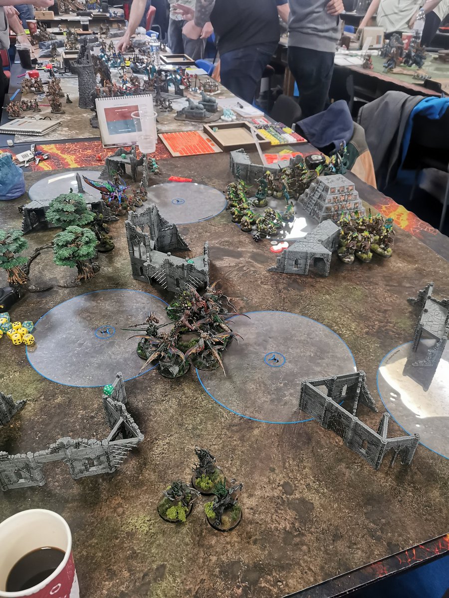Amazing weekend at Carnage. Team came fourth against some really tough opposition and I had 5 wonderful games against <a href="/oldesttea/">chris myhill</a>, Mark, Tim, <a href="/AgeofSotek/">Tom</a> and <a href="/PositiveVictim/">Darren Watson</a>
Thanks all who made it so special!