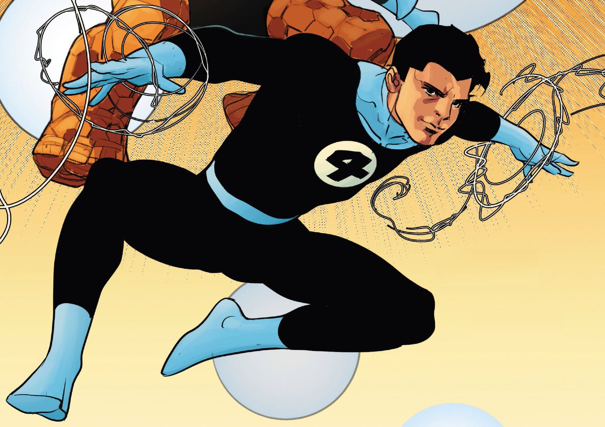Thecomicsfiend's tweet photo. So I got a new Mr fantastic and wanted to do something with his body… #spidersshadow #marvellegends https://t.co/QhZKd7En7v