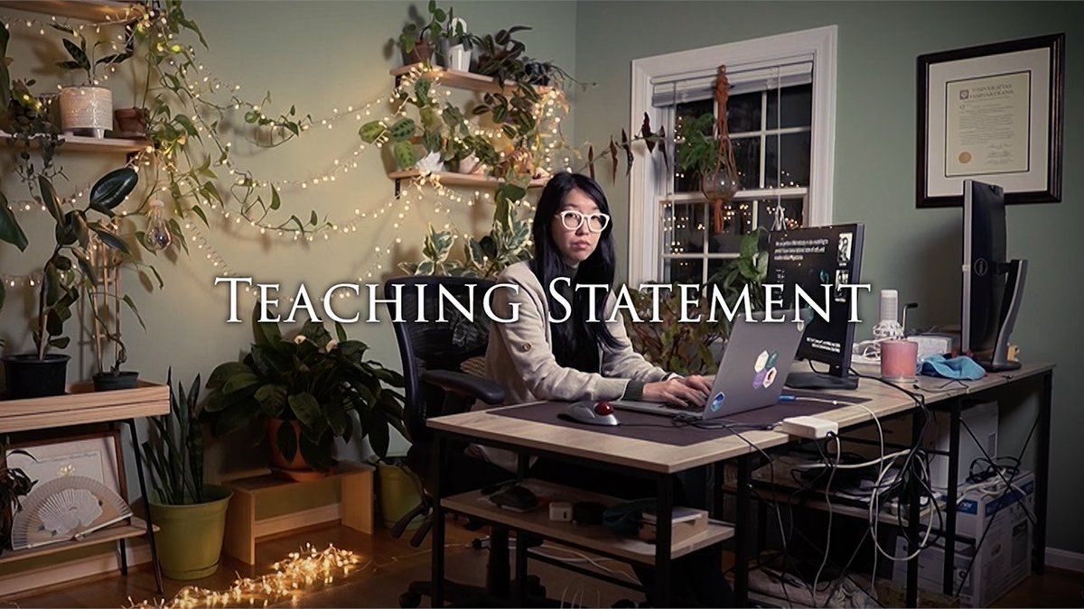 Every year, I give my lab (and myself) a "mini-sabbatical" to travel, decompress, pursue creative endeavors outside of regular work/studies. 

So I spent some time learning video/audio + made a short film about my thoughts on teaching:
📽️ youtube.com/watch?v=Jco1r6…

#AcademicTwitter
