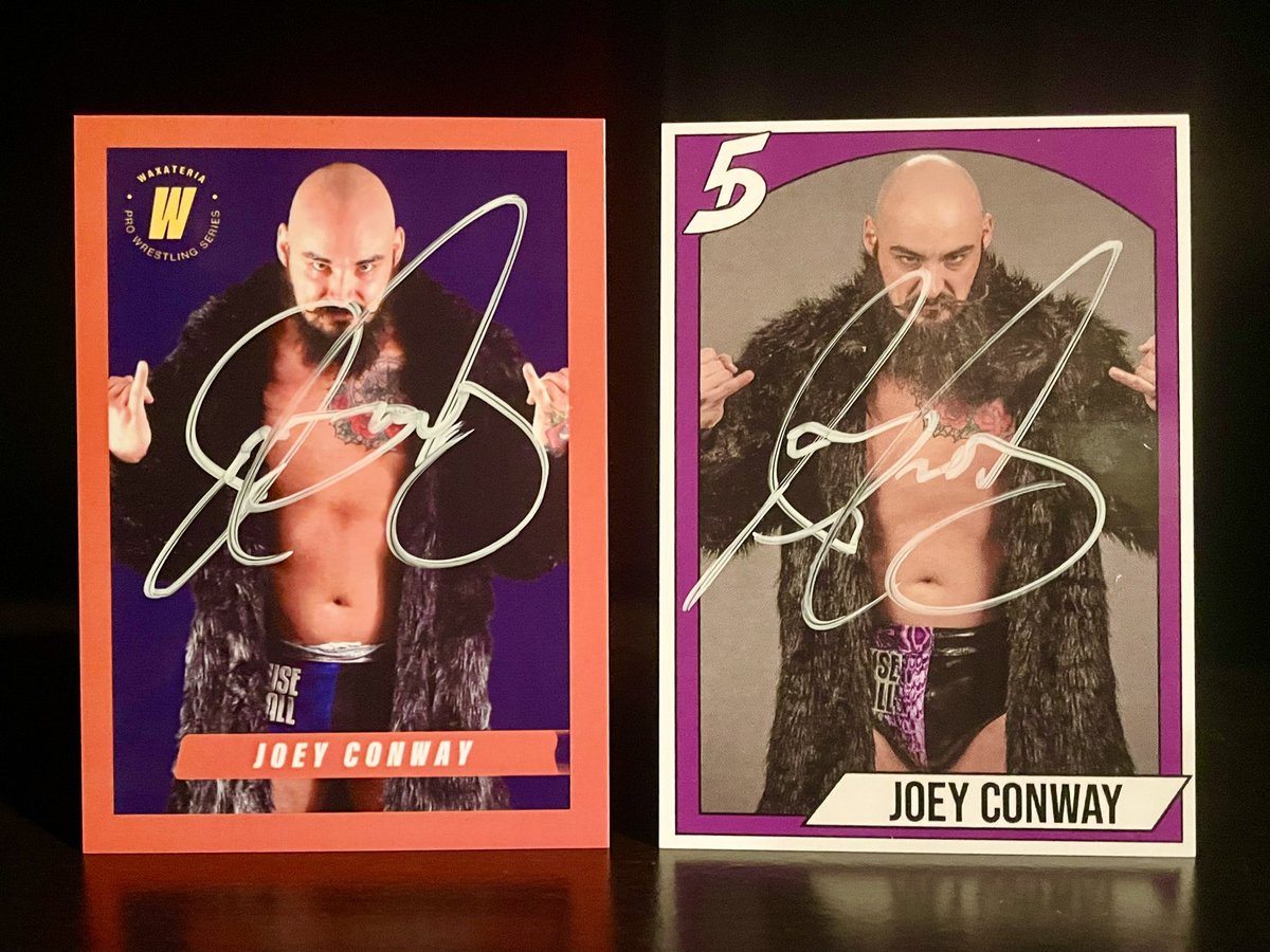 “The Cause of it All” 💪 @JoeyConway_ 🔥

#WrestlingCards #TradingCards #JoeyConway #NYWC #TheHobby