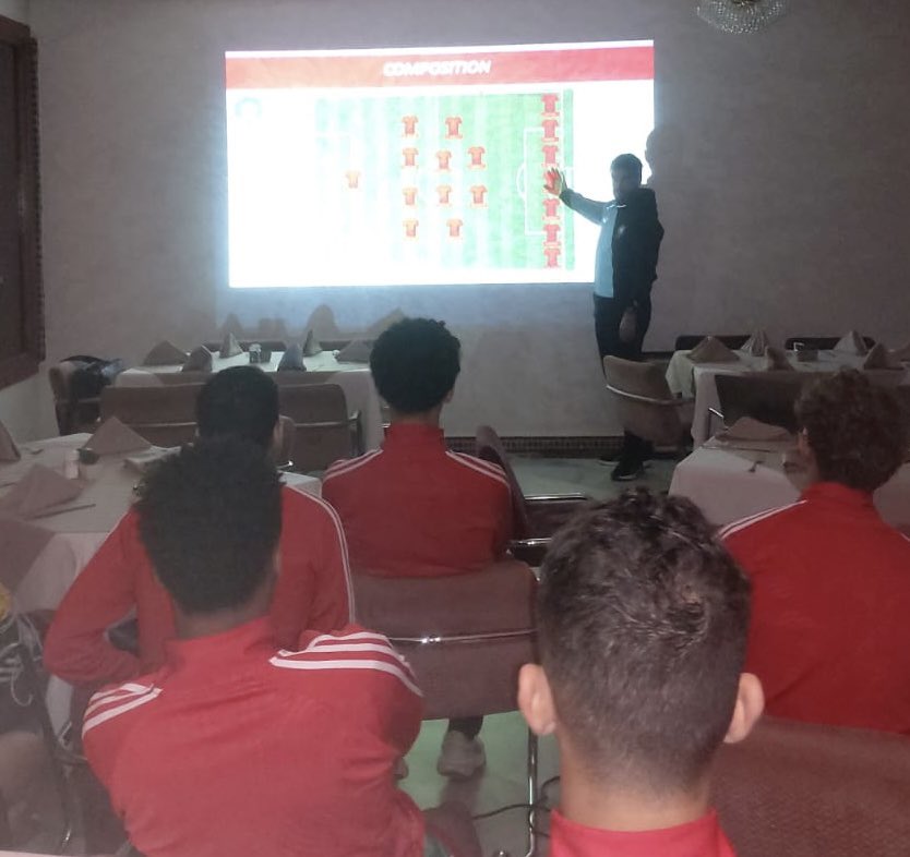 JRoubault's tweet photo. J7 Botola U16 national 🇲🇦 
Un bon match en déplacement à Fes contre le MAS. 

+quedufoot https://t.co/9rlF4Bnduy