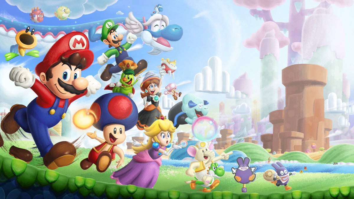 diddlydoods's tweet photo. What a Wonderful World! 

#SuperMarioBrosWonder #Nintendo #mario https://t.co/wsqk4J6TXD