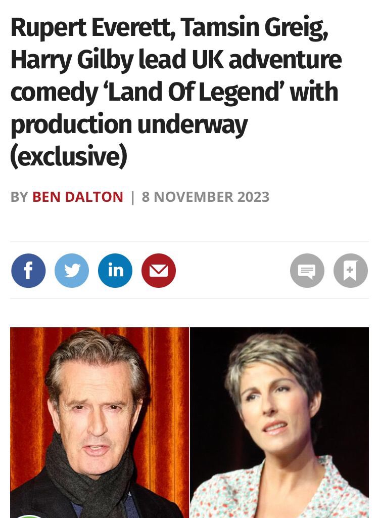 Wrapped on my first feature film this week ! 

Still feels like a ‘pinch me’ moment 🥲

Such a beautiful cast and crew and cannot wait for you all to see ‘Land of Legend’ coming soon 🙌🏽 

#landoflegend