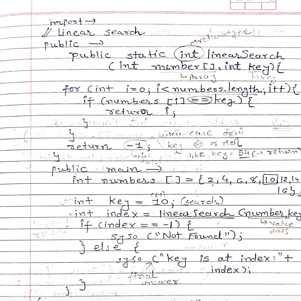 Rhutikakevat's tweet photo. Day  5 👩‍💻 ||🚀 100dayscodechallenge 🚀

🔹Learning : Strong java basics✨
                         (Linear searching🔍) 

#100daysofcode #delta #100daysofcodechallenge #coding #100daysofcoding #basics #javaprogramming #100daysofcodingchallenge https://t.co/y5ybQsBAFT