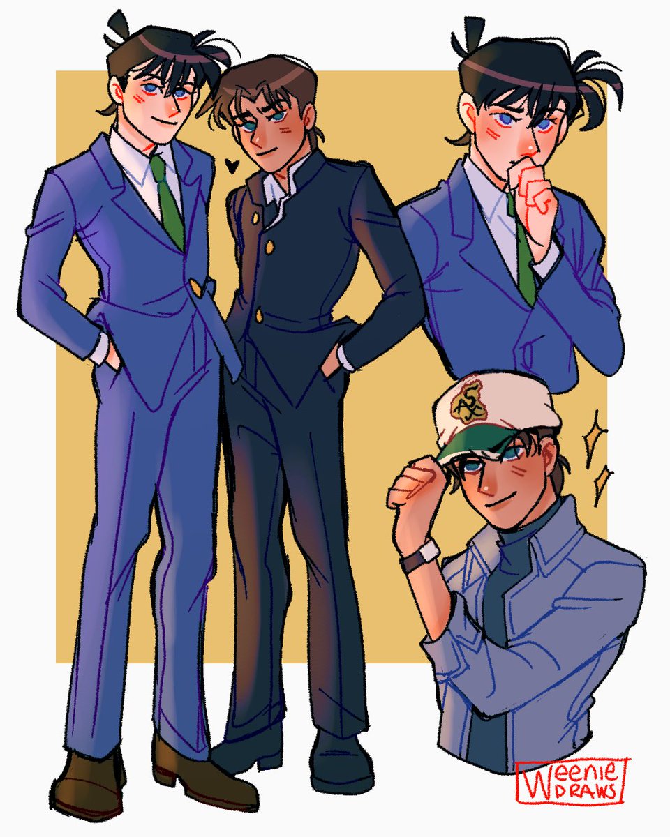 weeniedraws's tweet photo. detective star-crossed lovers 💫💕 https://t.co/ctdyHXoT5K