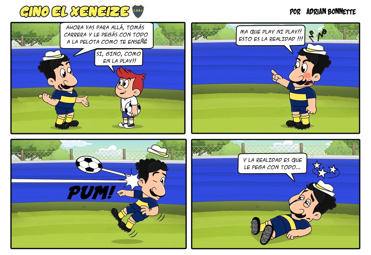 💙💛💙
#comics #webcomics #boca #bocajuniors #bocajrs #ginoelxeneize #futbol