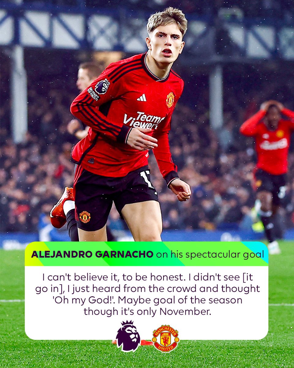 premierleague's tweet photo. Even the goalscorer himself can't believe it 😏 https://t.co/rYgciT9zjP