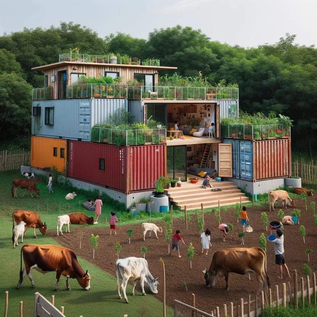 Just imagine you being a farmer with such environment