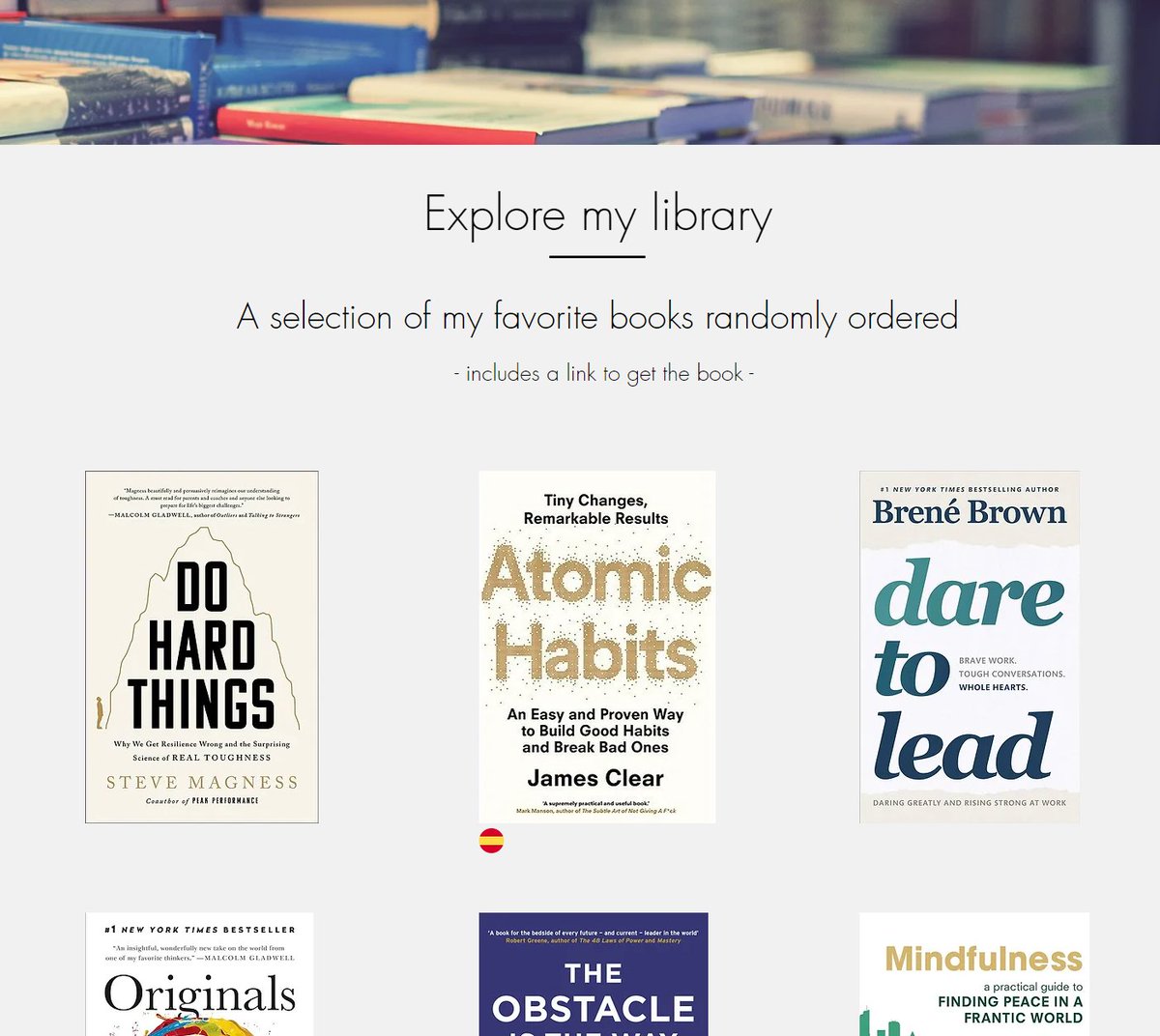 One of my hobbies is reading. I'm creating a list with the books in my personal library, to continue sharing knowledge, this time inspired by readings on various topics.

📚I hope that you discover some new readings!

lorena-torres.com➡️Personal interest➡️Explore my library