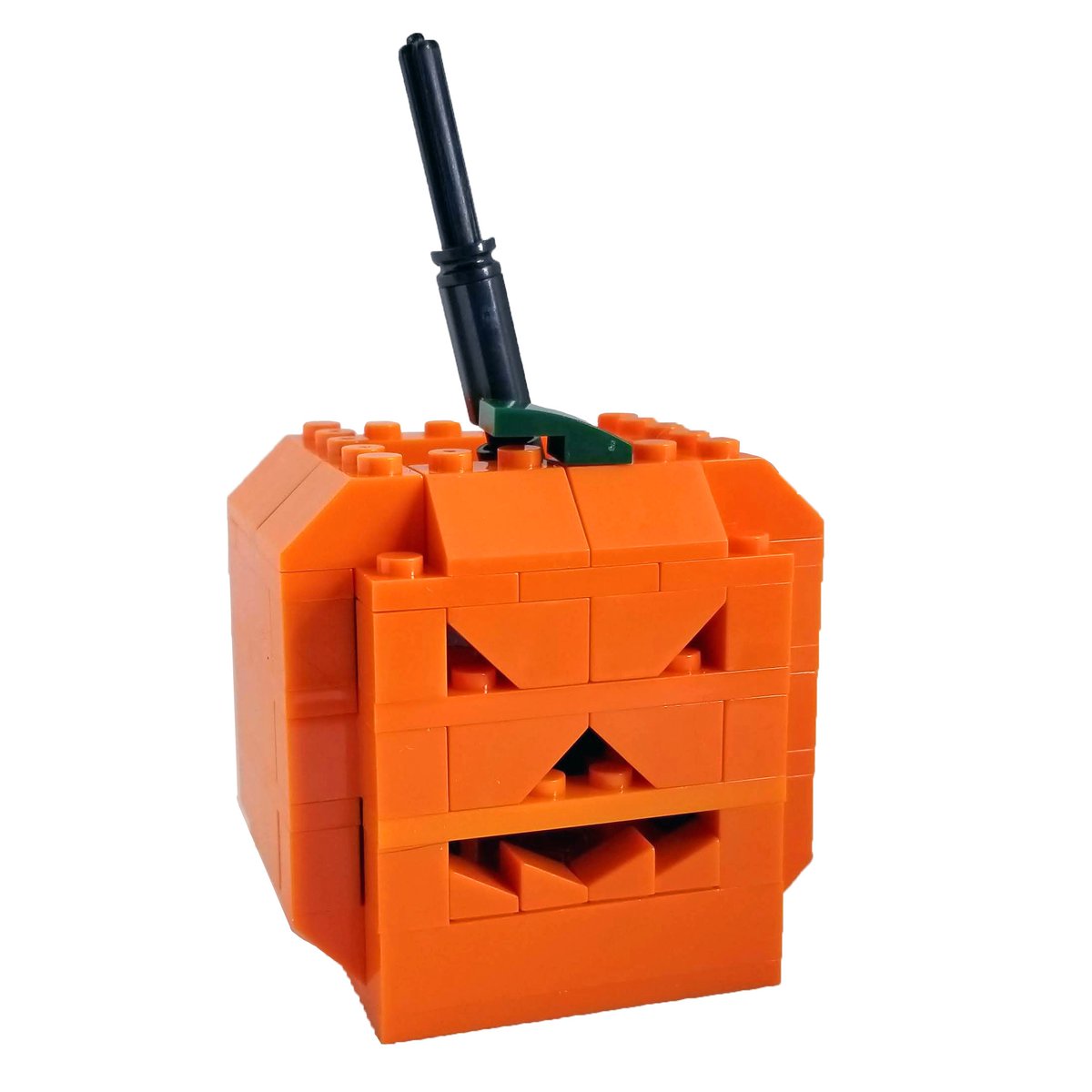 Brick_Tweets's tweet image. Brick Block Head Great Pumpkin $7 brickforces.com/products/brick… #Buildable Figures #Halloween #Monsters #Sets