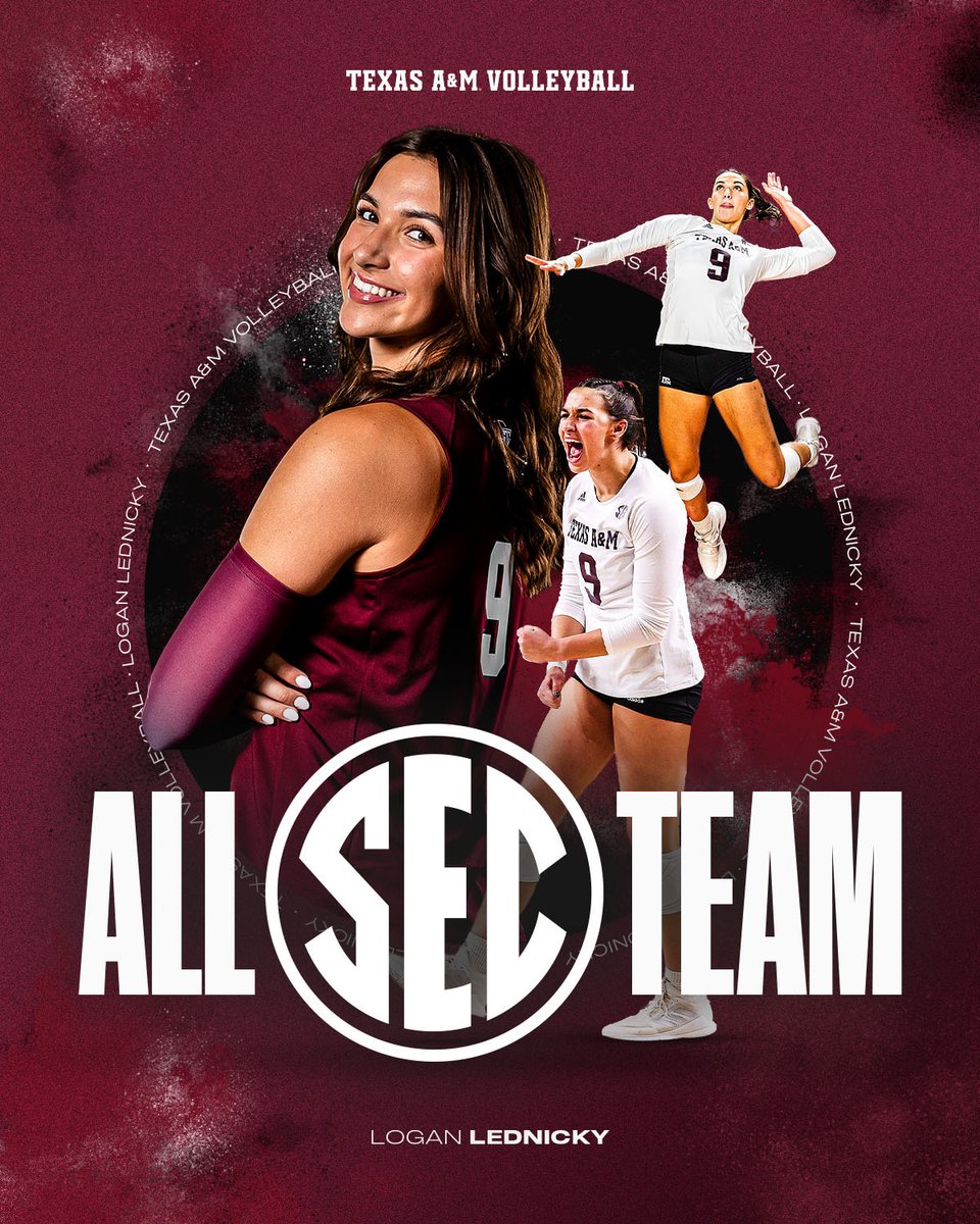 AggieVolleyball's tweet photo. No surprises here 🤩

Congratulations to Logan and Bianna for earning All-SEC Honors 👍

🗞️ https://t.co/iYe19XexNz

#GigEm | #AggieVB https://t.co/z95jV75xk2