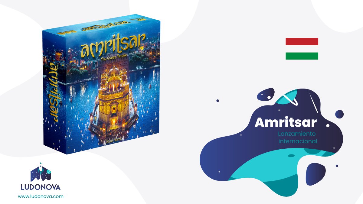 Ludonova's tweet photo. Seguimos añadiendo lanzamientos internacionales... 🇭🇺 Hungría, ¡allá va #Amritsar! 🙌
---
We keep adding international launches... 🇭🇺 Hungary, there goes Amritsar! 🙌 https://t.co/LobAC5Cawr
