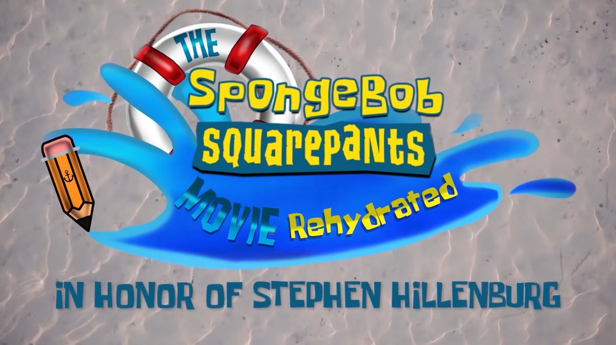 SBRehydrated's tweet photo. Today marks 5 years since we lost Stephen Hillenburg. His influence on television animation, aspiring animators and marine biologists is immeasurable. This project is a tribute to the care and fun that him and his team brought to the show from the start. Rest easy, Ocean Man❤️ https://t.co/81LqCiO82p