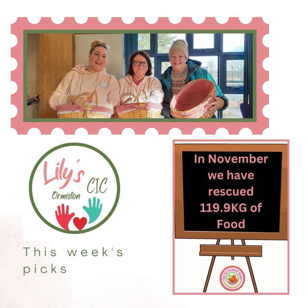 🎉 Celebrating One Month of Lily's Larder and 119.9KG of Food Rescued! This achievement isn't just about numbers; it's about the amazing community that made it happen. A huge thank you to Ormiston and Tranent Co-Op stores, which have supported sharing surplus food <a href="/Lilysormicic/">Lily's Ormiston CIC</a>