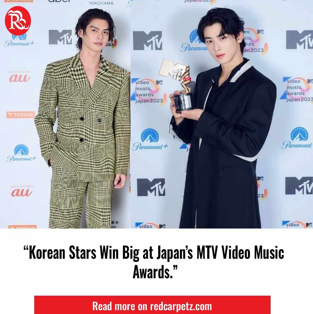 Korean Stars Win Big at Japan's MTV Video Music Awards. Read More: redcarpetz.com/2023/11/26/kor… #chaeunwooastro #CHAEUNWOO #chaeunwoofans #newjeans #StrayKids #kpop #kdrama #koreandramas #bright #japanmtvawards #japanmtv #celebritynews #AstroChaEunWoo #F4Thailand #celebrity