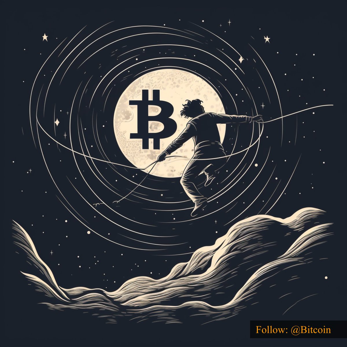 Bitcoin is dancing all the way to the moon!