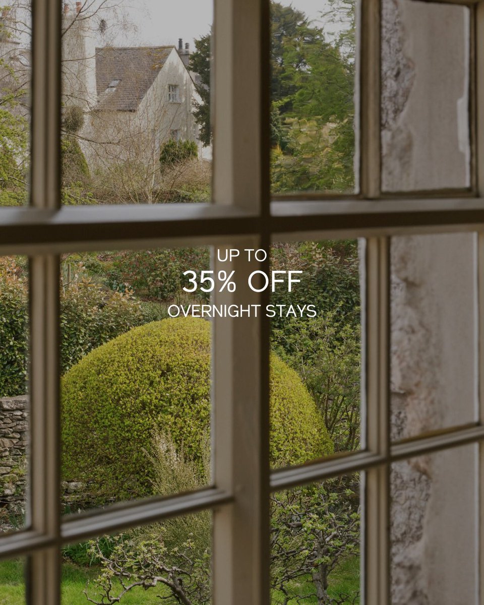 lenclume's tweet photo. Exclusive Offer Alert for Cartmel Stays. 

Give the gift of a memorable getaway, or treat yourself for that trip to come. 

For the very first time, we offer up to 35% off* our Cartmel Bed &amp; Breakfast room rates.

https://t.co/GgK9vlJnIM https://t.co/uVpWsjxxTv