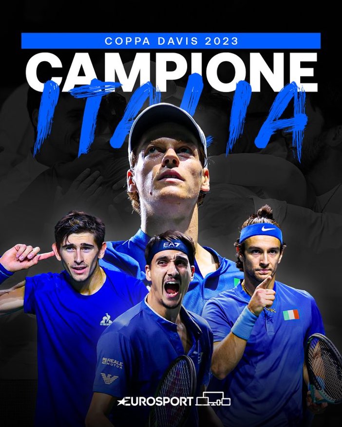 𝗖𝗼𝗽𝗽𝗮 𝗗𝗮𝘃𝗶𝘀 𝘁𝗼𝗿𝗻𝗮 𝗶𝗻 𝗜𝘁𝗮𝗹𝗶𝗮 𝗱𝗼𝗽𝗼 𝟰𝟳 𝗮𝗻𝗻𝗶! 🇮🇹🏆 #CoppaDavis #DavisCupFinals