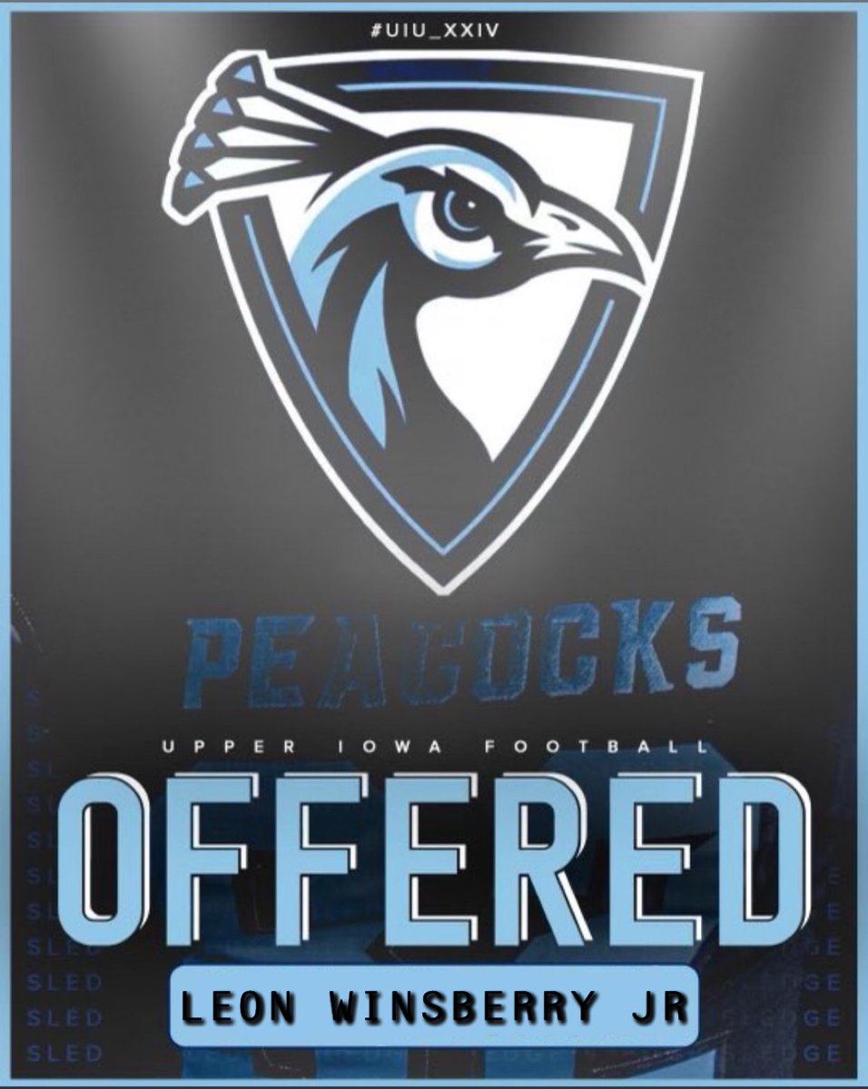 11eon_'s tweet photo. AGTG!! After a great talk with @coach_Hoskins im extremely blessed and grateful to say that I’ve receive another from Upper Iowa University 🐦🩵🖤 https://t.co/JYZfoOV2Od