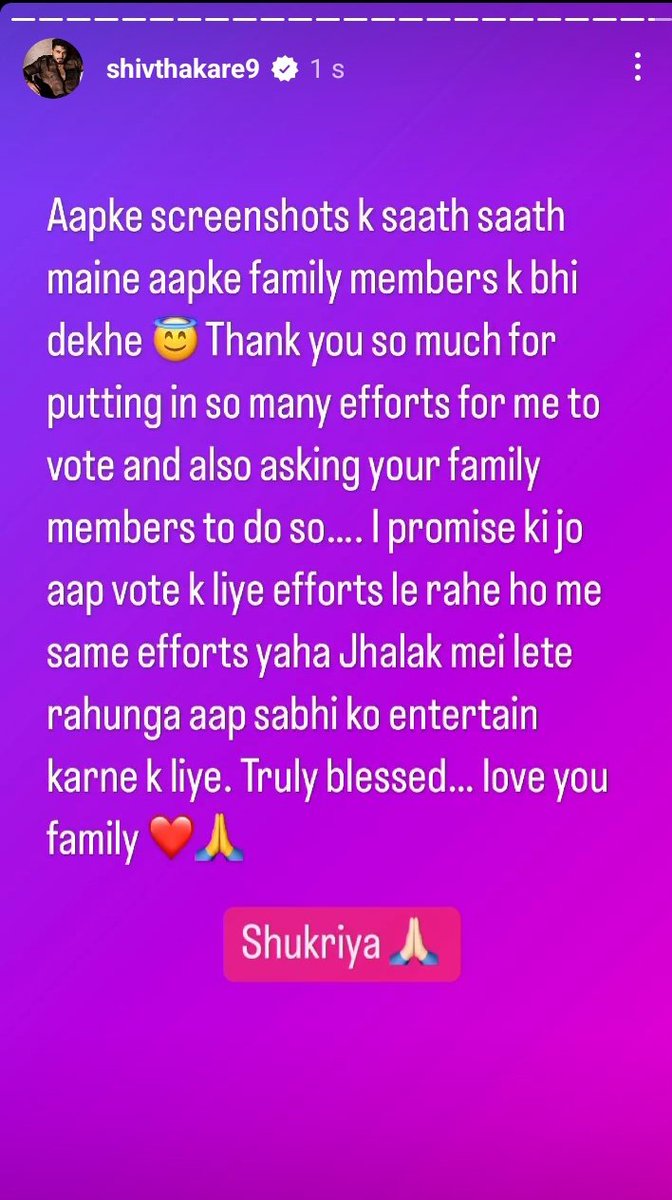 Mention not <a href="/ShivThakare9/">Shiv Thakare</a>.
It was all for you.
Your win is personal for every fan out there.
#ShivThakare