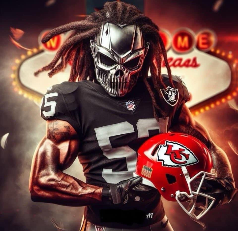 IzzyRN4L's tweet photo. #RaiderNation RN4L!!! Lets gooooooo!!! https://t.co/S0HuQN19k1