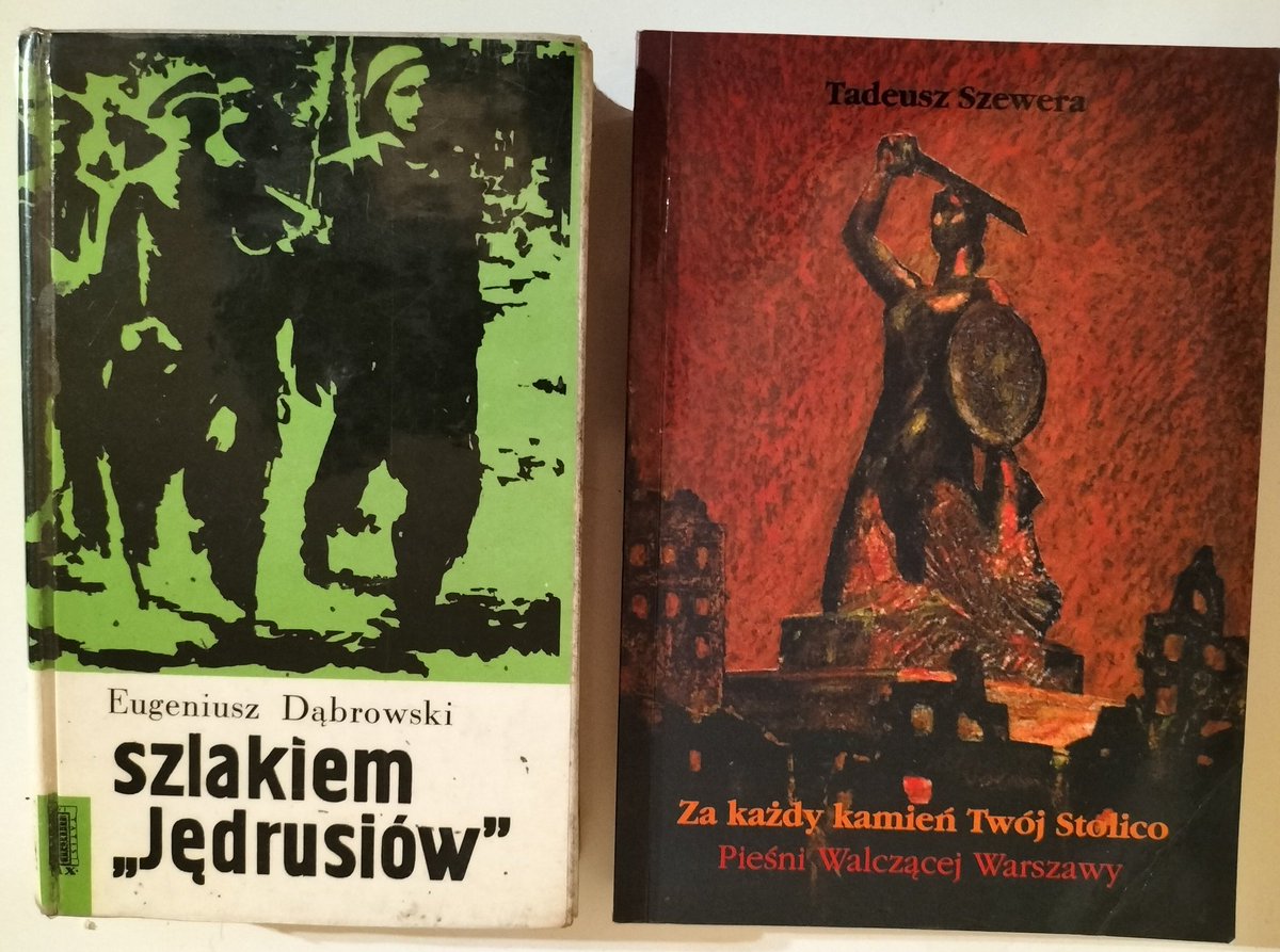 BondarDariusz's tweet photo. @marek_jedynak5 OP Jędrusie to duma miasta w którym się urodziłem i dorastałem. 
Tarnobrzeg o nich zawsze pamieta.
Dwie pozycję, uczestników "szlaku Jędrusiów" z mojej biblioteczki. https://t.co/aVD1t1UaI9