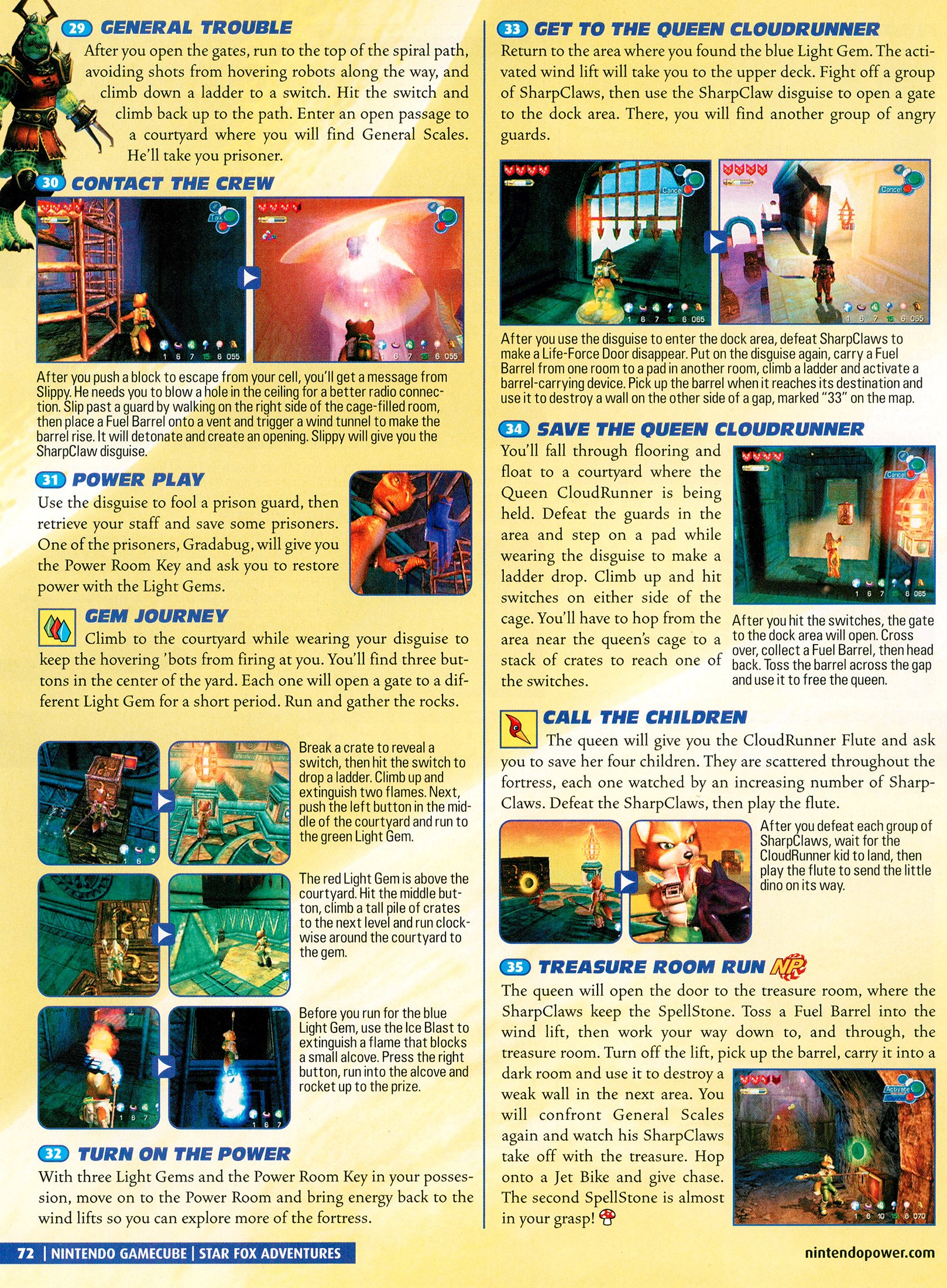 Mighty Andross 64 on X: “Star Fox Adventures in Nintendo Power 