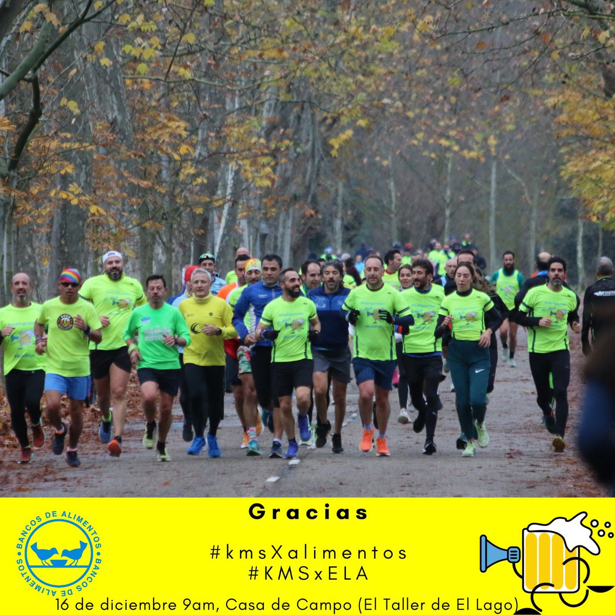 16 de Diciembre
9 am
Taller de El Lago
Casa de Campo
Corremos para ayudar
#KMSxalimentos
#KMSxELA
#AmigosdeMonkole

Súmate ese dia ocolabora en este enlace strava.app.link/VJQcOcto2Eb